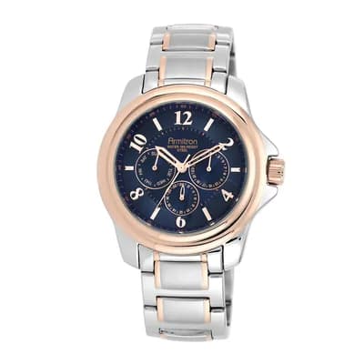 Armitron® All Sport® Mens Two-Tone Stainless Steel Chronograph Watch