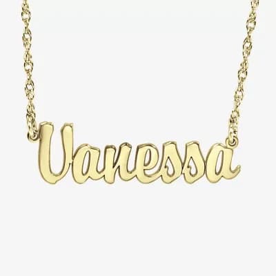 Personalized Cursive Name Necklace 