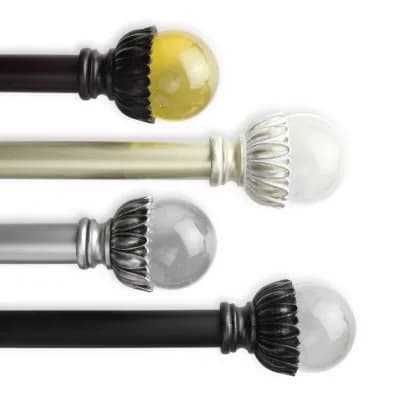 Rod Desyne Pixie 1" Adjustable Curtain Rod