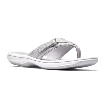 Clarks Cloudsteppers Womens Breeze Sea Flip-Flops