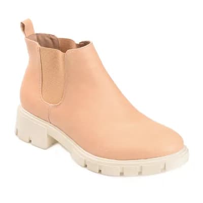 Journee Collection Womens Rorke Block Heel Booties