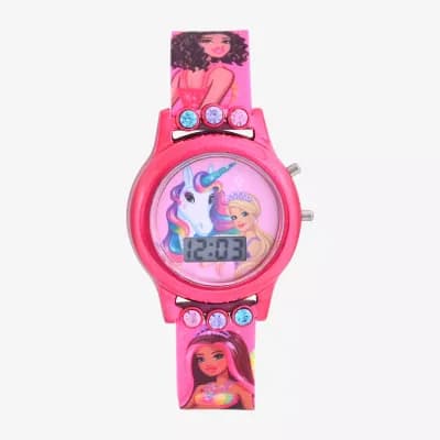 Barbie Girls Digital Multicolor Strap Watch Bdt4102jc