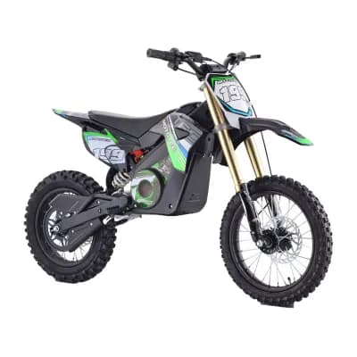 Mototec 48v Pro Electric Dirt Bike 1500w Lithium Blue Ride-On Car