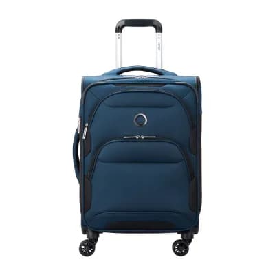 Delsey Paris Sky Max 2.0 20 Inch Softside Expandable Lightweight Carry-On Spinner Luggage
