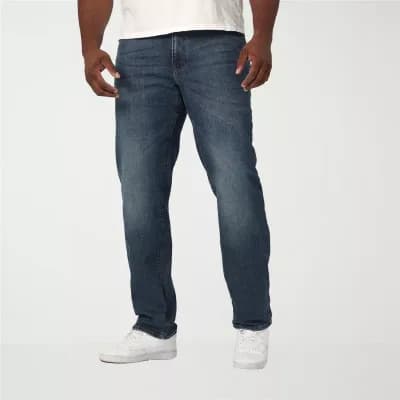 Lee® Big and Tall Mens Extreme Motion Relaxed Fit Jeans