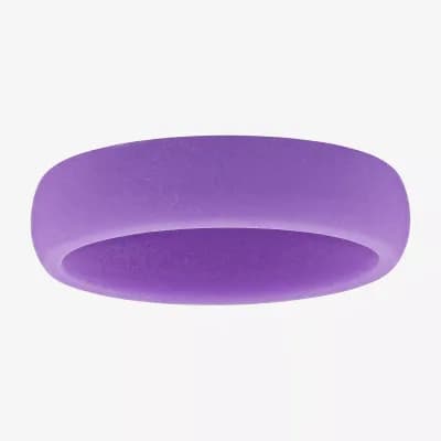 Womens 6MM Silicone Wedding Band