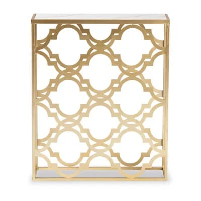Calanthe Metal Console Table