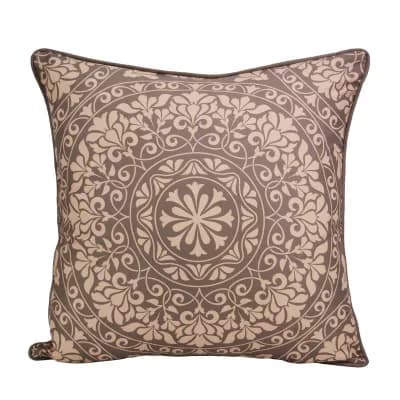 Donna Sharp Mojave Red Mandala Square Throw Pillow