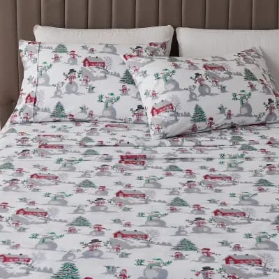 Linery Rustic Lodge Microfiber Sheet Set