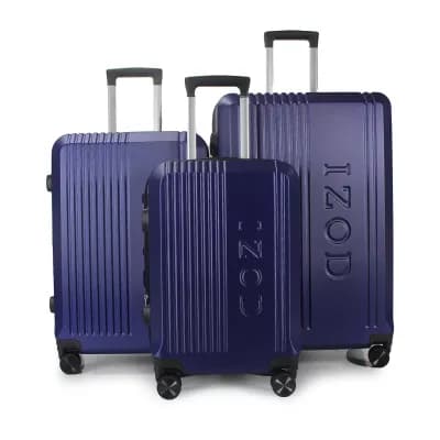 IZOD Zane 3-pc. Hardside Expandable Luggage Set