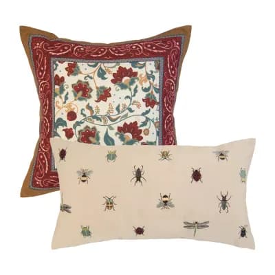 Donna Sharp Appalachia Plaid 2-pc. Multi-Pack Rectangular Square Throw Pillow