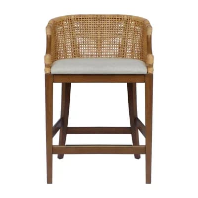 Playa Counter Height Upholstered Bar Stool