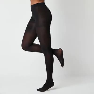 Mixit Womens Opaque Medium Support Plus Tights