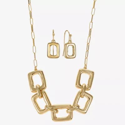 Liz Claiborne Womens Square 2-pc. Jewelry Set