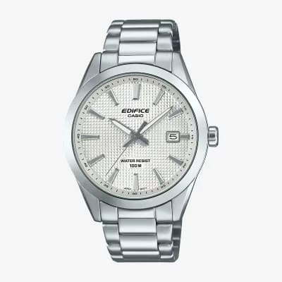 Casio Ediface Mens Silver Tone Stainless Steel Bracelet Watch Efv160d-7av