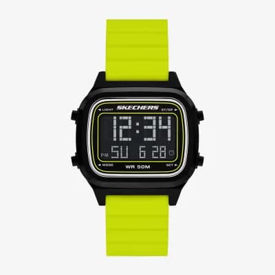 Skechers Mens Yellow Strap Watch Sr5260