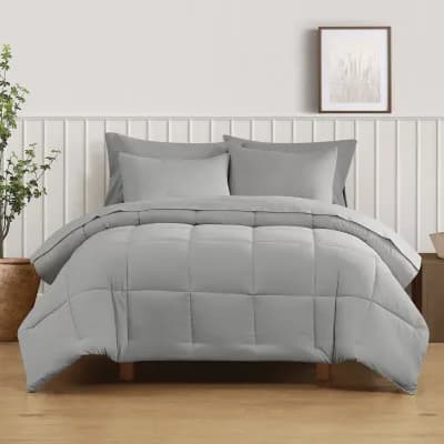 Truly Soft Recycled Green Comforter Set