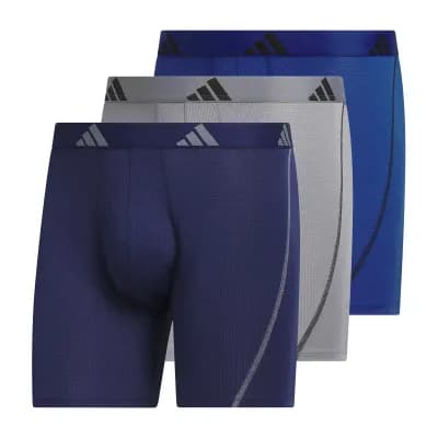 adidas Mens 3 Pack Boxer Briefs 5161773