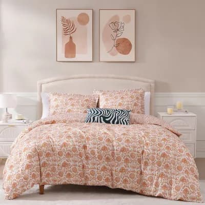Bebejan Clay Tree Reversible Comforter Set