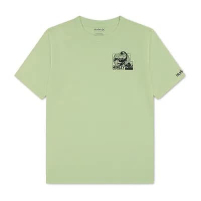 Hurley Big Kid Boys Crew Neck Short Sleeve Regular Fit Graphic T-Shirt