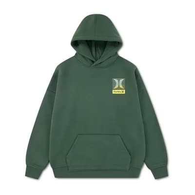 Hurley Big Kid Boys Long Sleeve Fleece Hoodie