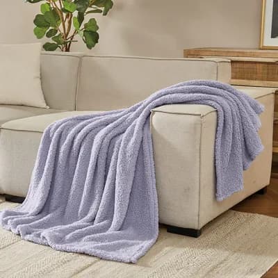 Brooklyn Loom Marshmallow Sherpa Throw