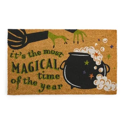 Layerings Cauldron Indoor Outdoor Rectangular Doormat