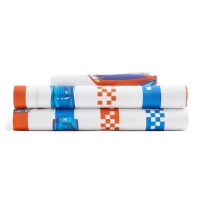 Disney Collection Global Racers Cup Cars Sheet Set
