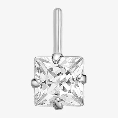 Cubic Zirconia 14K Gold Nose Ring