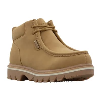 Lugz Mens Fringe Block Heel Chukka Boots