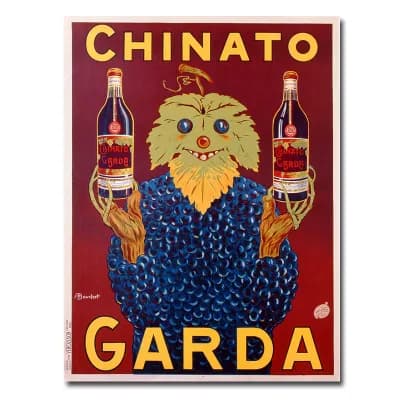 Chinato Garda 1925 18'' x 24'' Canvas Art by Bouchet