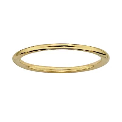 Stacks & Stones 18k Gold Over Silver Stack Ring