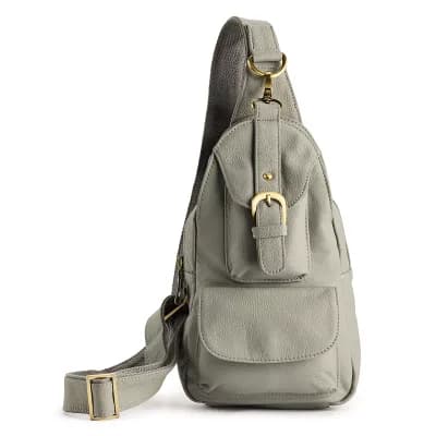 AmeriLeather Grylls Sling Mini Leather Backpack