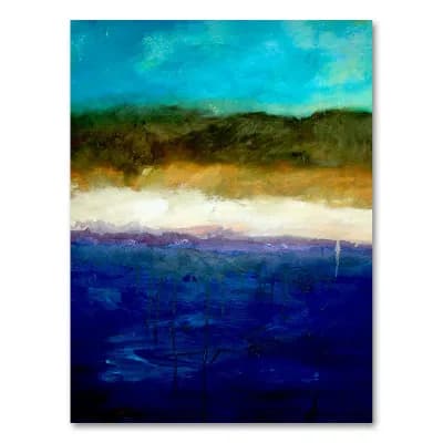 Abstract Dunes Study Canvas Wall Art by Michelle Calkins