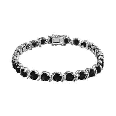 Sterling Silver Onyx Bracelet