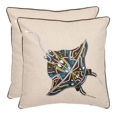 Sakura Ray 2 pc Throw Pillow Set