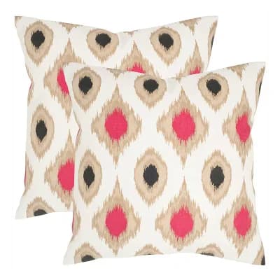 Miranda 2 pc 22'' x 22'' Throw Pillow Set