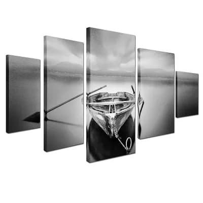 "Ready" 5 pc Canvas Wall Art Set