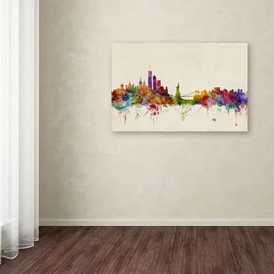 "New York, New York" Canvas Wall Art