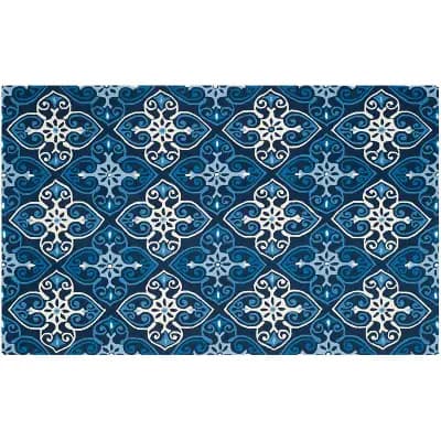 Safavieh Four Seasons Crest Medallion Indoor Outdoor Rug