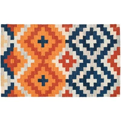 Safavieh Chelsea Bohemia Geometric Hand Hooked Wool Rug - 5'3'' x 8'3''