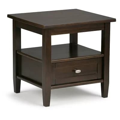 Simpli Home Warm Shaker End Table