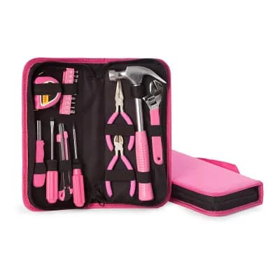 Bey-Berk Pink 10 pc Multi Tool Set