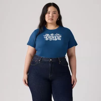 Plus Size Levi's® Logo Perfect Tee