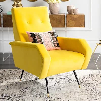 Safavieh Aida Velvet Accent Chair