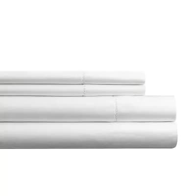 Pointehaven 525 Thread Count Cotton Sateen Sheet Set or Pillowcase Pair