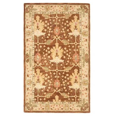 Safavieh Anatolia Kaitlyn Framed Floral Wool Rug