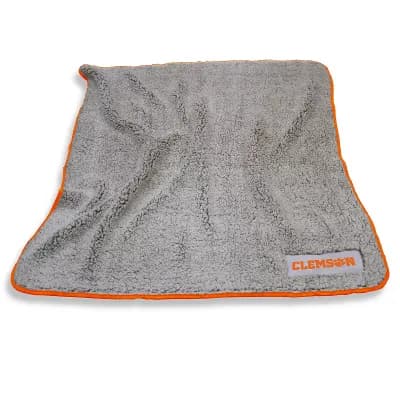 Clemson Tigers Frosty Fleece Throw Blanket