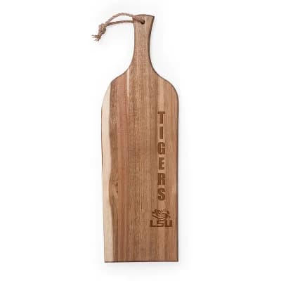 LSU Tigers 24-Inch Artisan Acacia Serving Plank