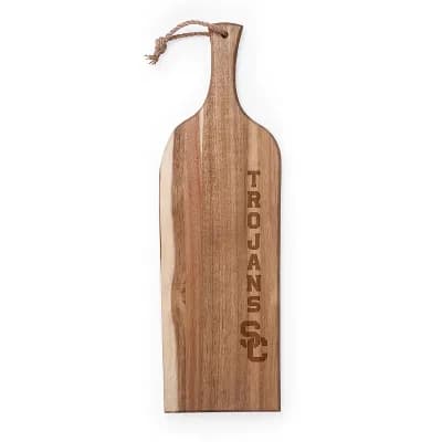 USC Trojans 24-Inch Artisan Acacia Serving Plank